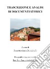 Trascrizione e analisi di documenti storici libro