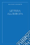 Lettera all'Europa libro di Russo Persichetti Rosa