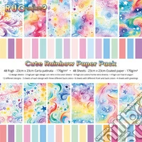 Cute rainbow paper pack