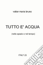 Tutto è acqua (nello spazio e nel tempo) libro