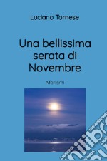 Una bellissima serata di novembre libro