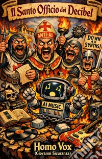 Il Sacro Officio del Decibel. Saggio anti anti-AI * Progetto Homo Vox, musica in narrativa libro