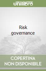 Risk governance libro