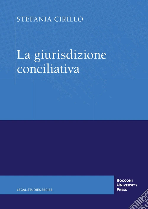 La giurisdizione conciliativa
