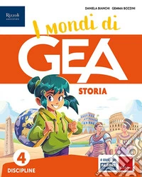 I MONDI DI GEA CLASSE 4 ANTROP SET libro