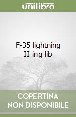 F-35 lightning II ing lib libro