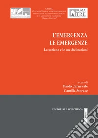 L'emergenza le emergenze. La nozione e le sue declinazioni libro