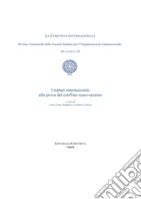 I trattati internazionali alla prova del conflitto russo-ucraino libro