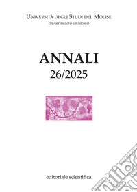 Annali (2025). Vol. 26 libro