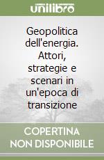 Geopolitica dell'energia. Attori, strategie e scenari in un'epoca di transizione
