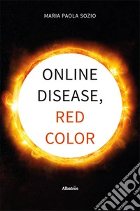 Online disease, red color libro