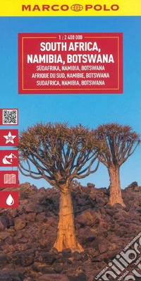 Sudafrica, Namibia e Botswana 1:2.400.000