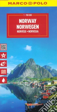 Norvegia 1:900.000 libro