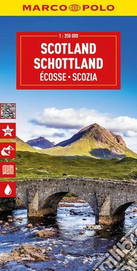Scozia 1:350.000. Ediz. multilingue