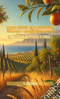 Schegge di pensiero. Raccolta di poesie e frasi libro