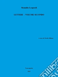 Lettere. Vol. 2 libro