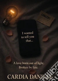 I wanted to tell you that... libro