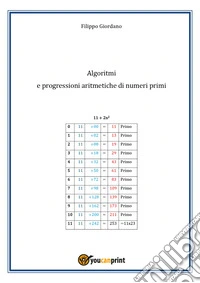Algoritmi e progressioni aritmetiche di numeri primi