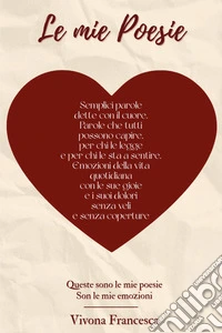 Le mie poesie libro