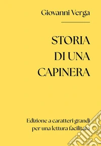 Storia di una capinera libro