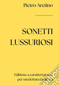 Sonetti lussuriosi libro