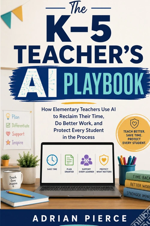 The K-5 teacher's AI playbook. How elementary teachers use AI to reclaim their time, do better work, and protect every student in the process