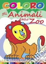 Coloro gli animali dello zoo libro