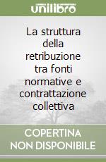 La struttura della retribuzione tra fonti normative e contrattazione collettiva libro