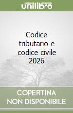 Codice tributario e codice civile 2026