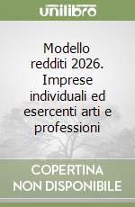 Modello redditi 2026. Imprese individuali ed esercenti arti e professioni