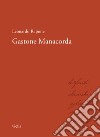 Gastone Manacorda libro di Rapone Leonardo
