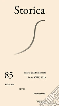 Storica (2023). Vol. 85 libro
