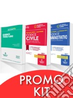 Kit completo per la preparazione di 60 referendari TAR: Codice Civile-Codice Amministrativo-Codice Tributario Plus