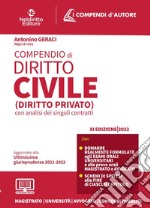 Compendio di diritto civile (diritto privato) con analisi dei singoli contratti libro