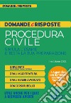 Domande e risposte di procedura civile libro