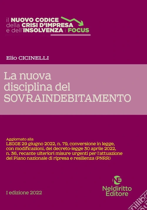 La nuova disciplina del sovraindebitamento
