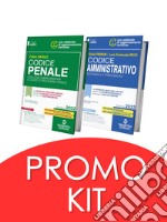 Codice penale con leggi complementari e codice di procedura penale-Codice amministrativo sostanziale e processuale. Concorso magistratura 2022. Kit. Nuova ediz.