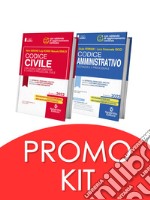 Codice civile e procedura civile con leggi complementari-Codice amministrativo sostanziale e processuale. Concorso magistratura 2022. Kit. Nuova ediz.