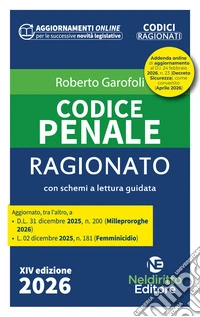 Codice penale ragionato 2026 libro