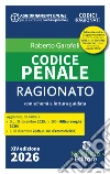 Codice penale ragionato 2026 libro