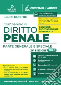 Compendio di diritto penale 2026