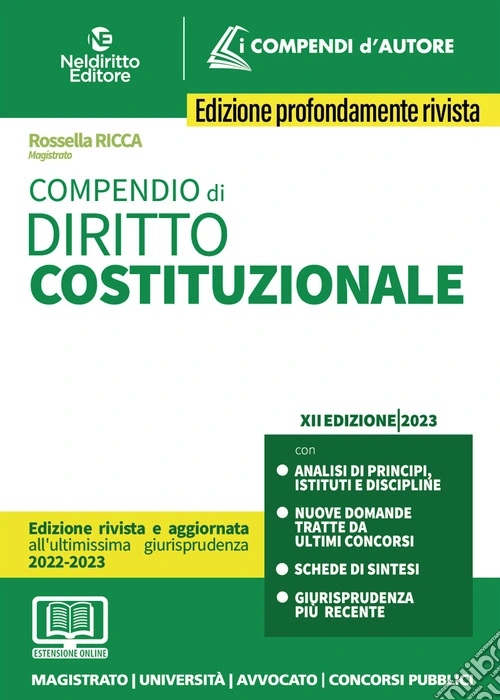 Compendio di diritto costituzionale. Con espansione online