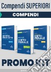 Compendio di diritto amministrativo-Compendio di diritto penale. Parte generale-Compendio di diritto penale. Parte speciale. Kit libro