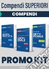 Kit Compendio superiore di diritto amministrativo-Compendio di diritto civile-Compendio di diritto penale. Parte generale libro