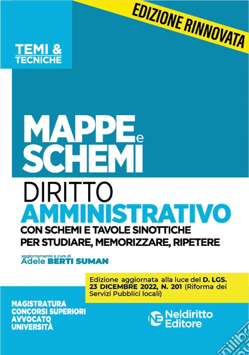 Mappe e schemi di diritto amministrativo
