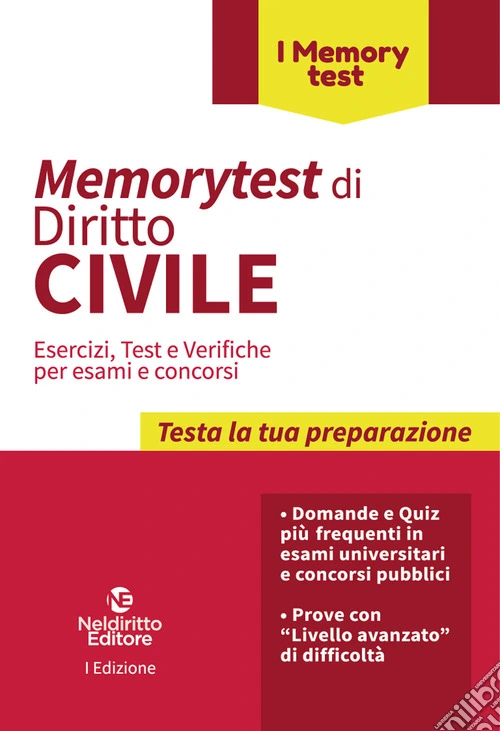 Memorytest di Diritto Civile
