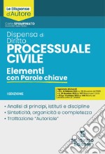 Dispensa di diritto processuale civile. Elementi con parole chiave