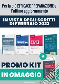 Speciale kit TAR 2023: Tracce di civile 2023-Tracce di amministrativo 2023-Focus Magistratura 2023-La giurisprudenza del magistrato-La sentenza TAR libro