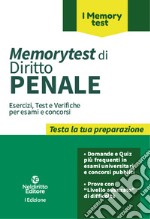 Memorytest di Diritto Penale libro