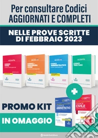 Speciale kit TAR 2023: Codice civile plus-Codice procedura civile plus-Codice amministrativo plus-Codice tributario plus -Codice civile-Codice amministrativo. Nuova ediz. libro